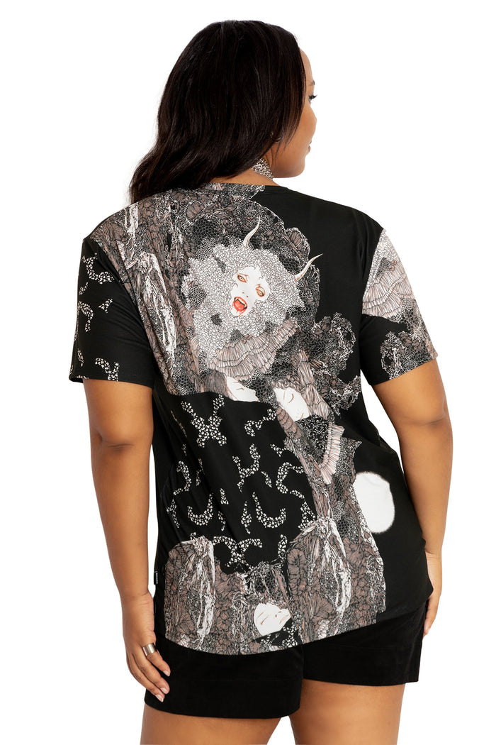 BlackMilk Clothing - Takato Yamamoto Vampire Spellbound Tee Shirt