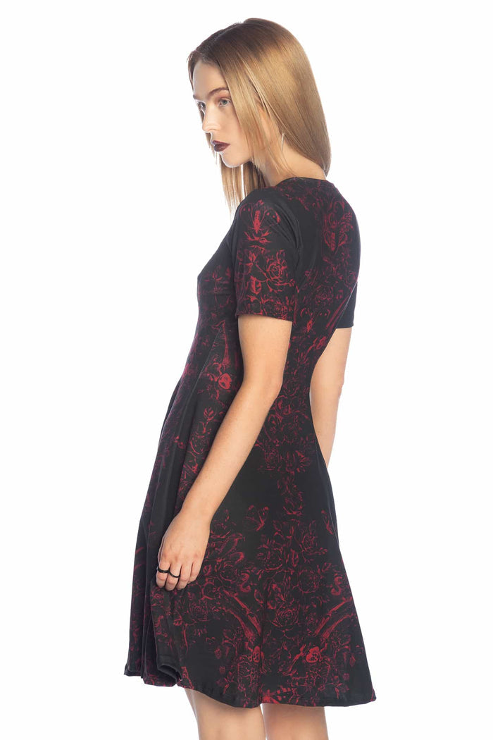 Venom Veil Longline Evil Tee Dress