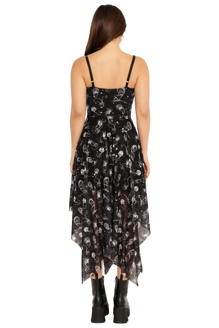 Venus Flytrap Handkerchief Dress