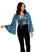 BlackMilk Clothing - Whale Of A Time Long Sleeve Rio Top