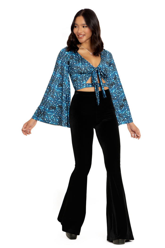 BlackMilk Clothing - Whale Of A Time Long Sleeve Rio Top