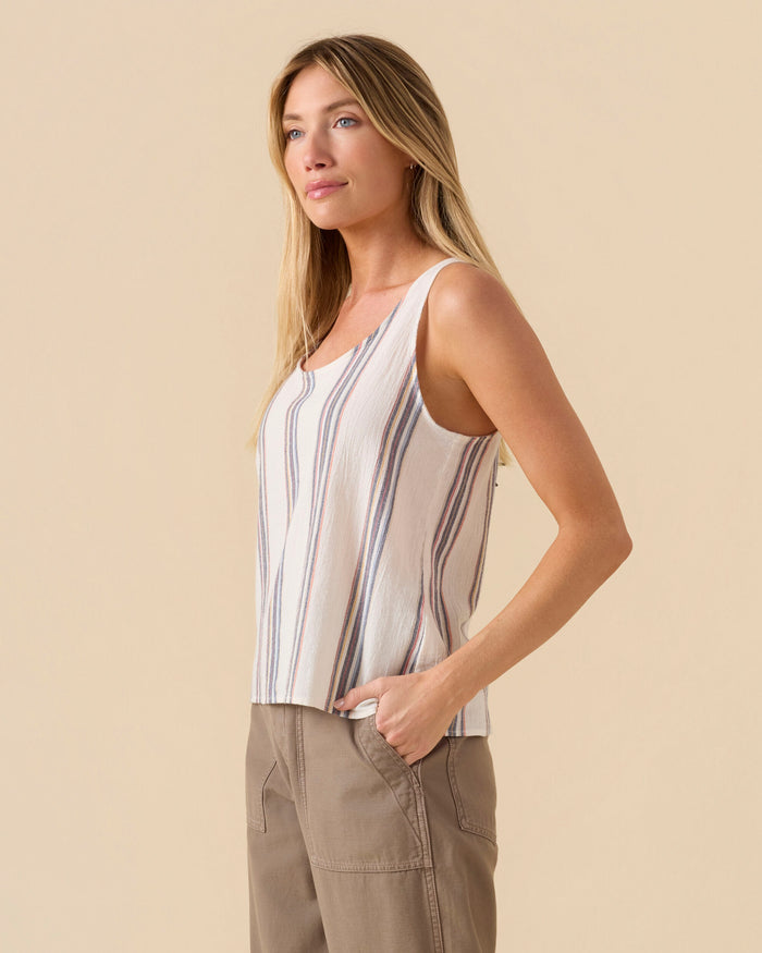 Windswept Gauze Tank - FINAL SALE