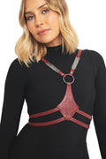 Wine Elven Archer Harness