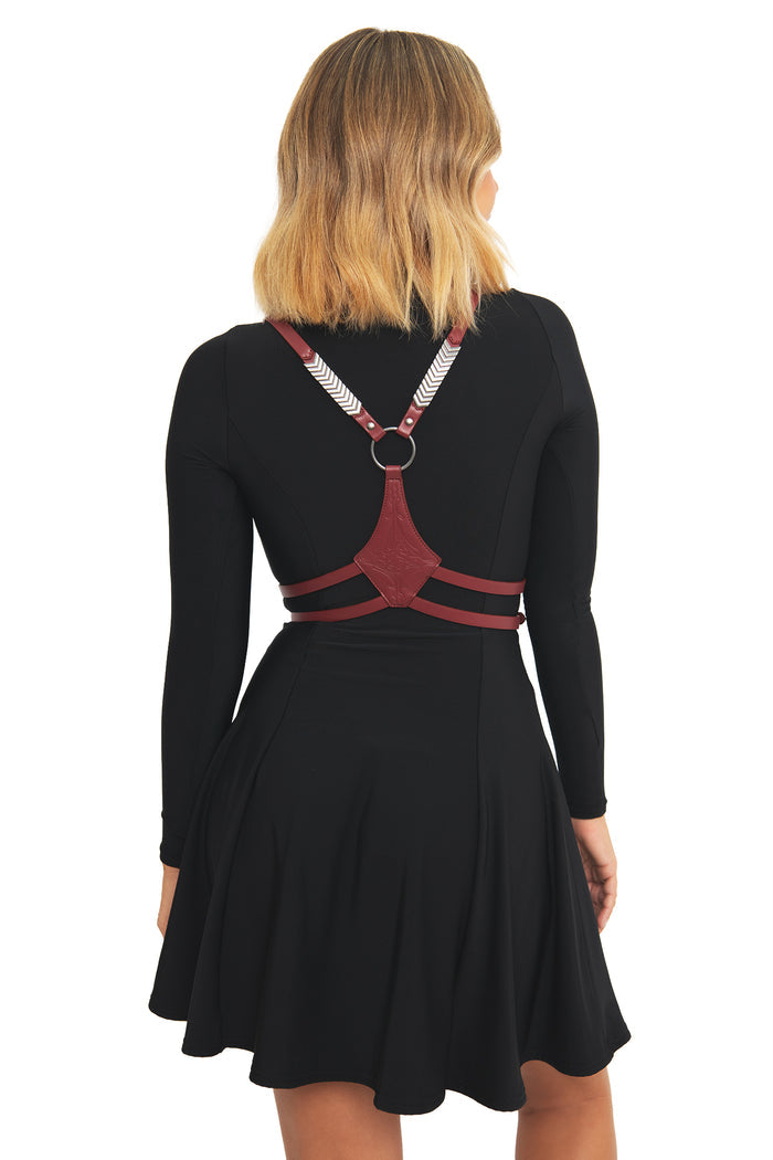 Wine Elven Archer Harness