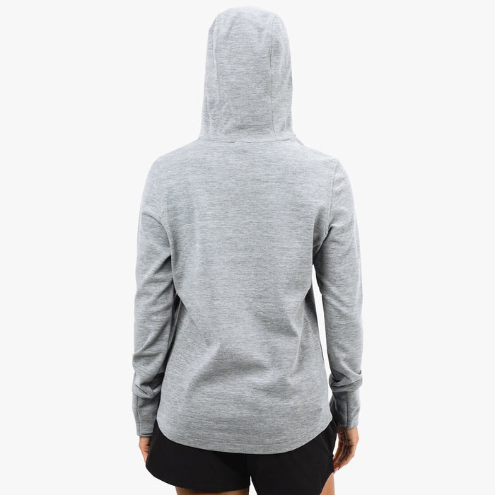 Steel Heather, Dark Sea Heather $Model is 5' 7" Size M$
