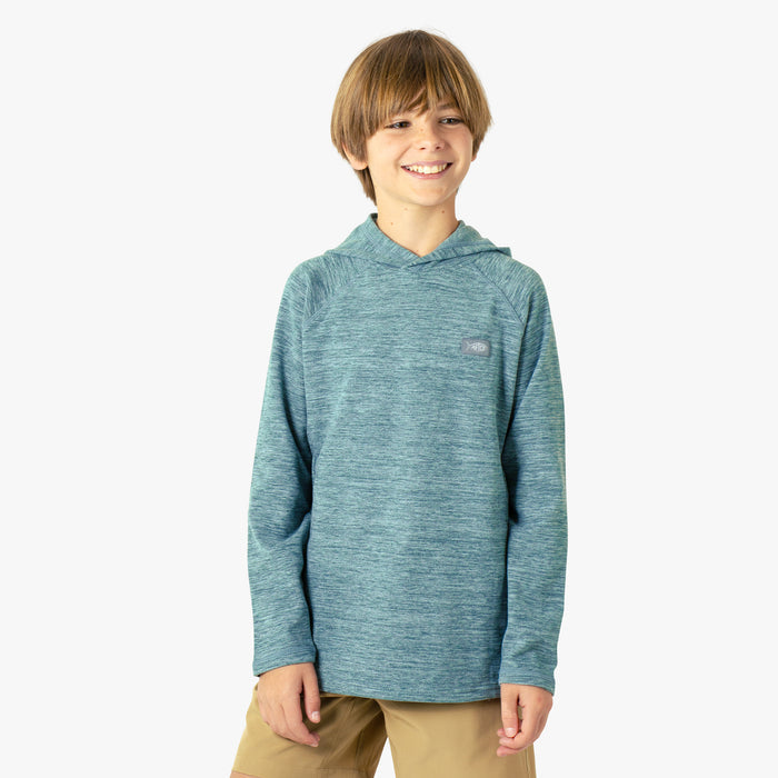 Dark Sea Heather, Black Heather, Gulf Coast Heather $Model is 4'7" Size M$