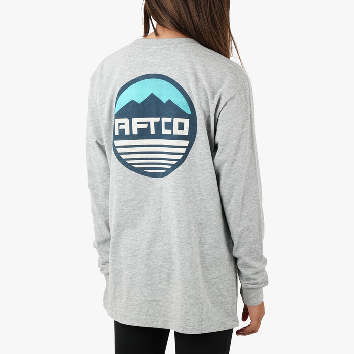 Athletic Heather $Model is Size M$