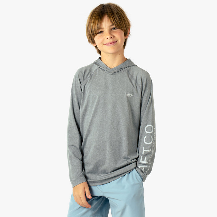 Steel Heather $Model is 4'7" Size M$