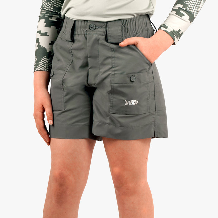 Charcoal $Model is Size 26$