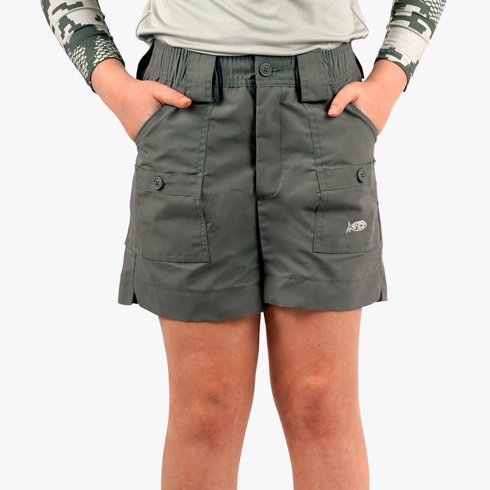 Charcoal $Model is Size 26$