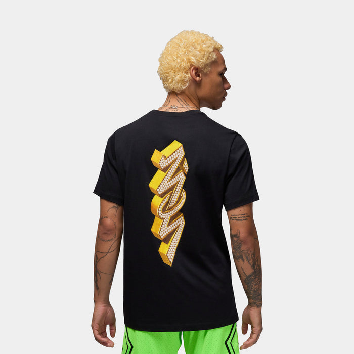 Zion Mens Short Sleeve Shirt (Black/Coconut Milk)