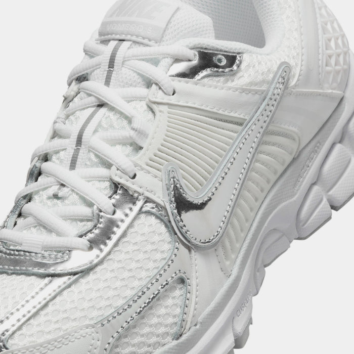 Zoom Vomero 5 Chrome Toe Womens Running Shoes (White/Metallic Silver/Summit White)